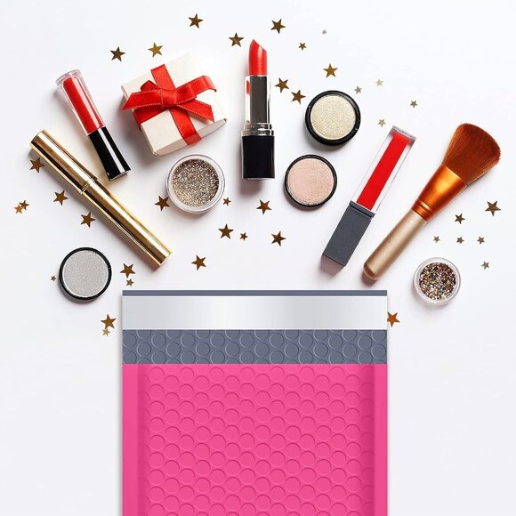 🔥12 pack of 6x10" PADDED Bubble Mailers Hot Pink Shipping Mailing Envelopes - Picture 2 of 7